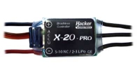 Hacker Motor Speed Controller X-20-Pro with BEC (87100002)