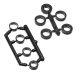 Aeronaut - Propeller distance rings set