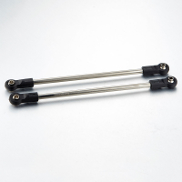 Robitronic - Linkage Rod Titanlegierung 129,5mm (2 Stk) (TC1401-49)