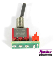 Hacker Motor 2-Stufen-Schalter (kurz) DC Sender DUPLEX 2,4EX (80001524)