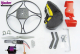 Hacker Motor RC-FREE - Set EVO weiss/orange (67056055)
