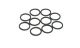 Voltmaster - O-rings Propsaver 18mm (10 pieces)