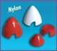 Extron Nylon-Spinner 45mm rot (X3246-45r)