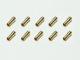 Extron - Goldbuchse 3,5mm (10 Stück)