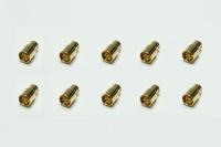 Extron Goldbuchse 6mm (VE=10 Stück) (X6743)