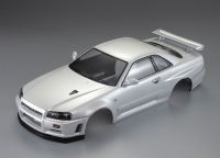 Killerbody - Nissan Skyline R34 195mm Perl Weiß lackiert, RTU all-in (KB48644)