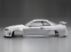 Killerbody - Nissan Skyline R34 195mm Perl Wei&szlig; lackiert, RTU all-in (KB48644)
