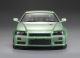 Killerbody - Nissan Skyline R34 195mm Champagner Gr&uuml;n lackiert, RTU all-i (KB48646)