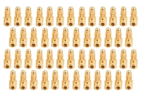 D-Power - Goldkontakt Stecker 3,5mm (50 Stück)