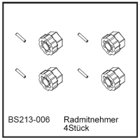 D-Power Radmitnehmer (4Stück) - BEAST BX / TX...