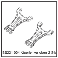 D-Power Querlenker oben (2 Stück) - BEAST BX / TX (BS221-004)