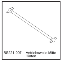 D-Power Antriebswelle Mitte Hi - BEAST BX / TX (BS221-007)