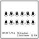 D-Power Schrauben 2,5x5,5mm (12 Stück) - BEAST BX /...