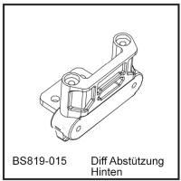 D-Power Diff Abstützung Hi - BEAST BX (BS819-015)