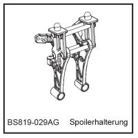 D-Power Spoilerhalterung - BEAST BX (BS819-029AG)