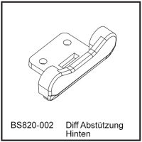 D-Power Diff Abstützung Hi - BEAST TX (BS820-002)