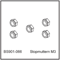 D-Power Stopmuttern M3 - BEAST BX / TX (BS901-066)