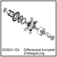D-Power Differenzial komplett - BEAST BX (BS903-104)