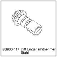 D-Power Diff Eingansmitnehmer - BEAST BX / TX