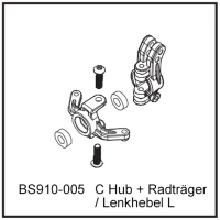 D-Power C Hub + Radträger / Lenkhebel L - BEAST BX /...