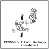 D-Power C Hub + Radträger / Lenkhebel L - BEAST BX / TX (BS910-005)