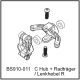 D-Power C Hub + Radträger / Lenkhebel R - BEAST BX /...