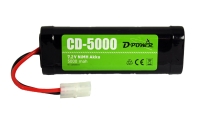 D-Power - CD-5000 5000mAh 7.2V NiMH battery with Tamiya connector