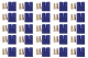 D-Power EC3 Hochstromkontakt Stecker blau - 25 St. (EC3M25)
