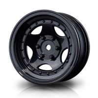 Robitronic - Black 236 1.9" wheel (+5) (4) (MST230042BK)
