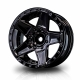 Robitronic - Silver black 648 1.9" wheel (+5) (4)...