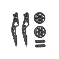 CEN - Reeper Wheelie Bar Plastic Parts. (Bracket 2pcs, Wheel 2pcs. (CKR0502)