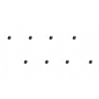 Robitronic - Tungsten Carbide Thrust Ball Set*8pcs (PR66400416)