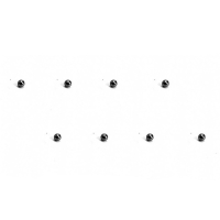 Robitronic - Tungsten Carbide Thrust Ball Set*8pcs (PR66400416)