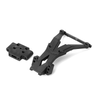 Robitronic - PR S1- 1 Attaching Front Damper Stay 25Degrees (PR67400106)