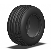 Robitronic - ST Front Straight Line Tire (RTR)*2pcs (PR67410206)