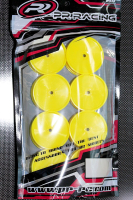 Robitronic - 55x38mm 2WD+4WD Rear Wheels 12mm*8pcs(Yellow) For IFMAR (PR68400376)