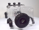 Absima - Ersatzrad Crawler mit Abdeckung inklusive Metallhalterung - 96mm