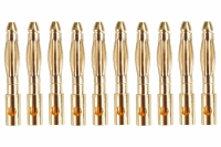 Voltmaster - 2.0mm gold contact plug (10 pieces)