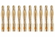 Voltmaster - 2,0mm Goldkontakt Stecker (10 Stück)