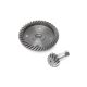 Losi - Front/Rear 40T Ring & 12T Pinion Gear Set:...