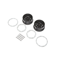 Losi Rad schwarz m. silber Beadlock: DBXL-E (LOS45015)