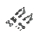 TLR - Rear Wing Stay & Washers: 22 4.0 (TLR231063)
