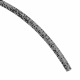 Silikoncabel 0,25mm²  black - 1m