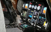 plastes.de Cockpit Screen für EC135 / EC145 (Displaygröße 1,7 Zoll/Künstl. Horizont EC135/EC145) (A26001/3088)