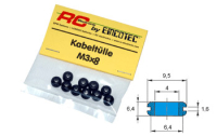 EMCOTEC GmbH Gummitülle 3x8mm, 20 St. (A86080)