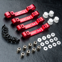 MST-Racing - Querlenkerhalterung Aluminium rot RMX 2.0 (MST210576R)