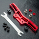 MST-Racing - Dämpferbrücke Alu rot vorne RMX...