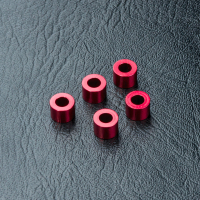 MST-Racing - Distanzbuchse Alu 3x5.5x4.0mm rot (MST820011R)