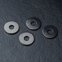 MST-Racing - Radmitnehmer Distanzscheibe Alu 1.0mm schwarz (4 Stück) (MST820049BK)