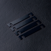 MST-Racing - Distanzierungsplatte 0.5mm blau (4 Stück) (MST820063BK)